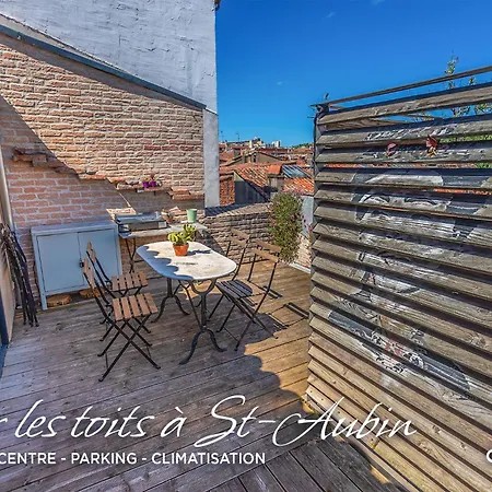 Roof In Center Of Toulouse-free Parking- Apartment *