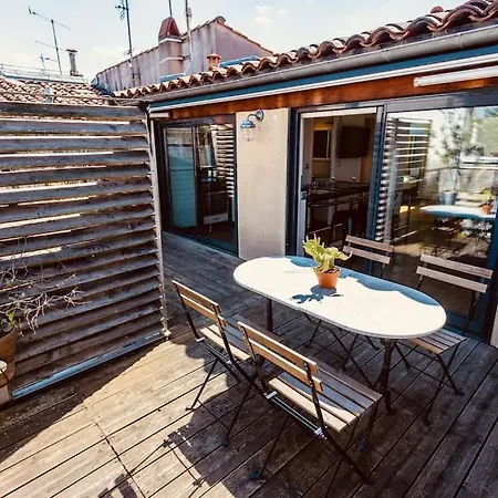 Roof In Center Of Toulouse-free Parking- * تولوز